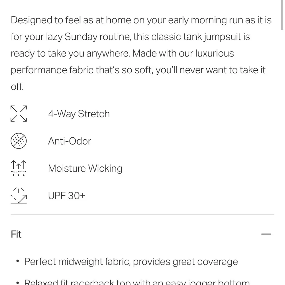 Vuori Lux Jumpsuit (NWT) - Picture 6 of 9